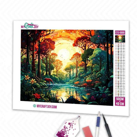 Serene Horizons - DIY Diamond Painting Kit