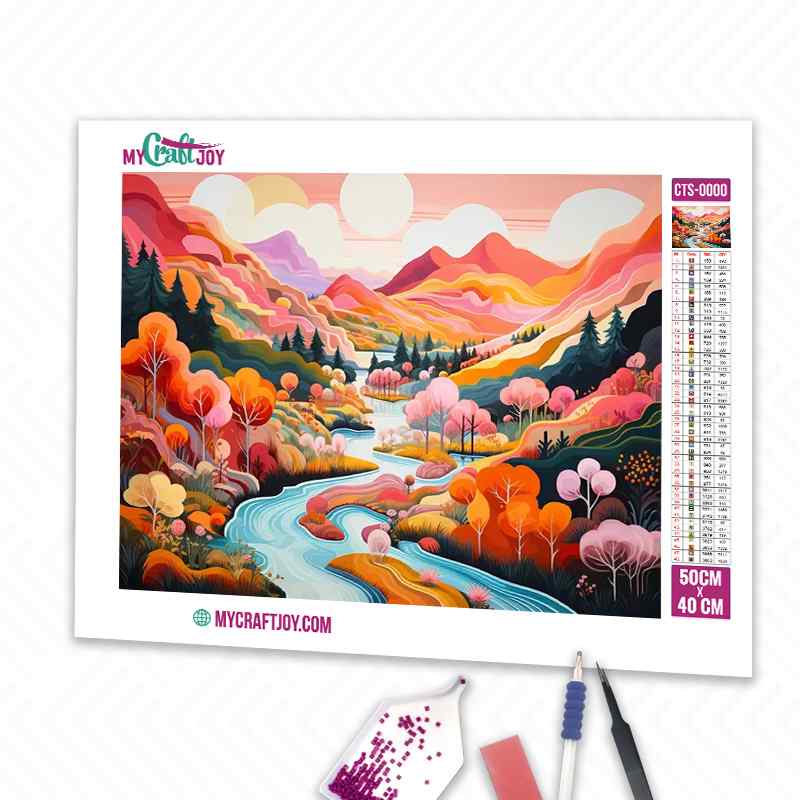 Serene Horizons - DIY Diamond Painting Kit