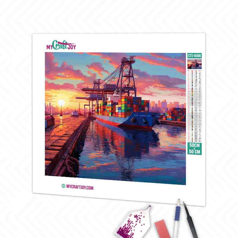 Serene Horizons - DIY Diamond Painting Kit