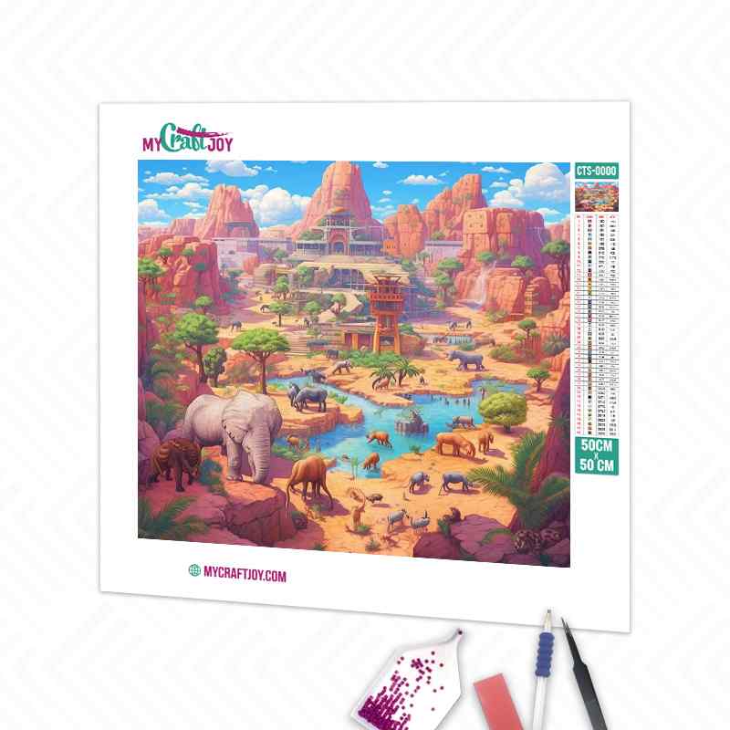 Serene Horizons - DIY Diamond Painting Kit