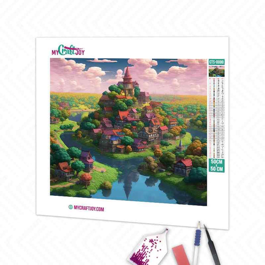 Serene Horizons - DIY Diamond Painting Kit