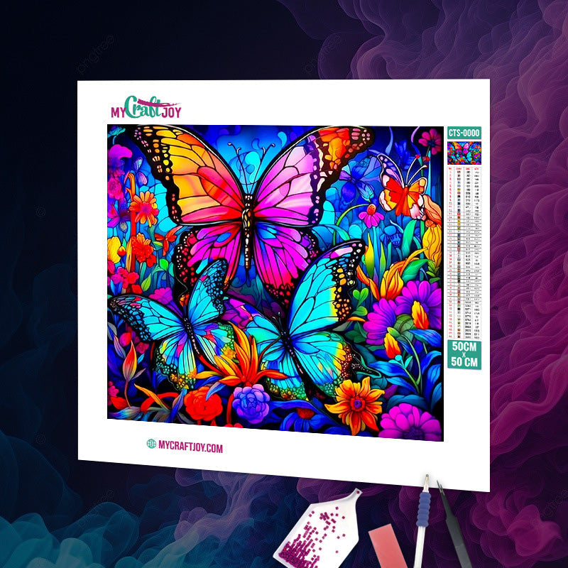 Rainbow Radiance - DIY Diamond Painting Kit