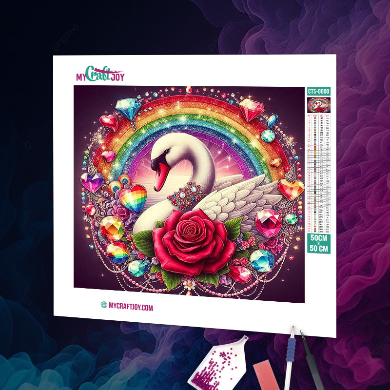 Rainbow Radiance - DIY Diamond Painting Kit