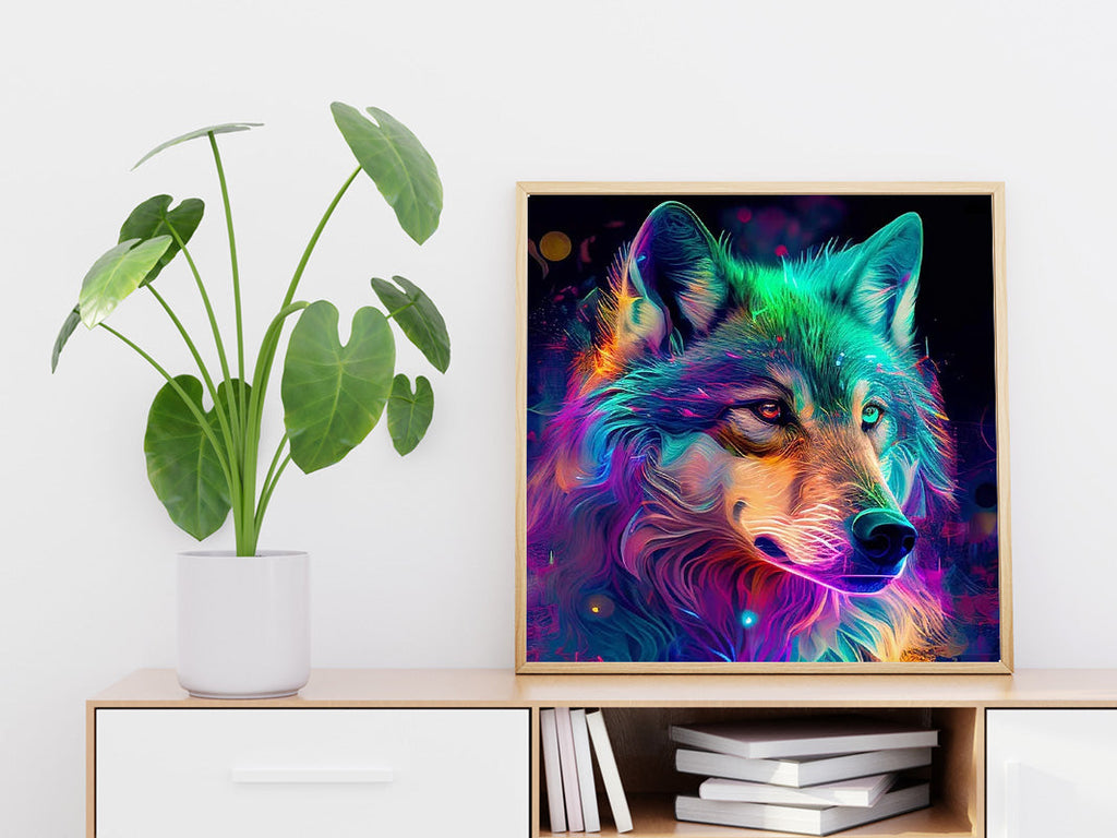 Rainbow Radiance - DIY Diamond Painting Kit