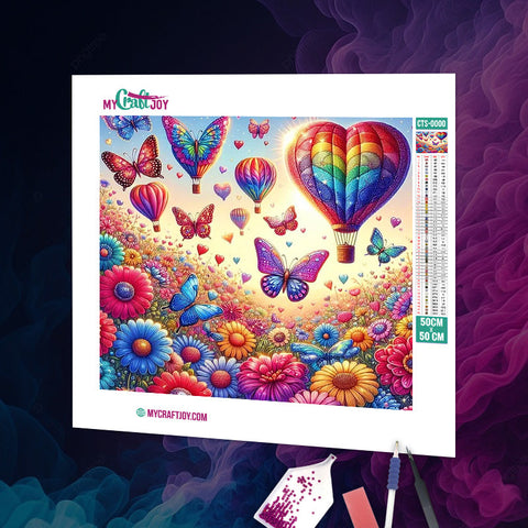 Rainbow Radiance - DIY Diamond Painting Kit