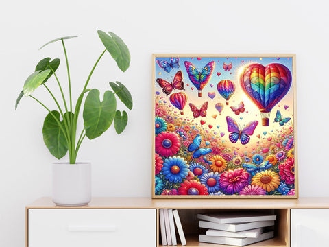 Rainbow Radiance - DIY Diamond Painting Kit