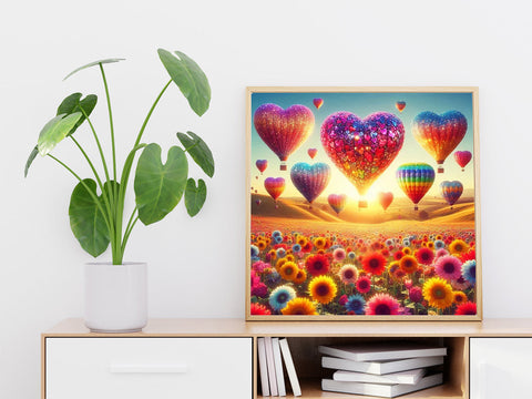 Rainbow Radiance - DIY Diamond Painting Kit