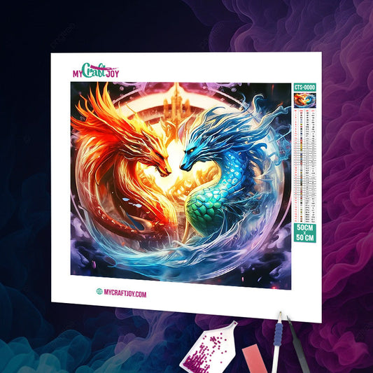 Rainbow Radiance - DIY Diamond Painting Kit