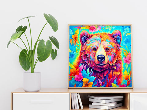 Rainbow Radiance - DIY Diamond Painting Kit