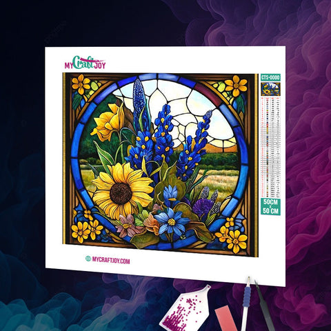 Stained Glass - DIY Diamond Painting Kit