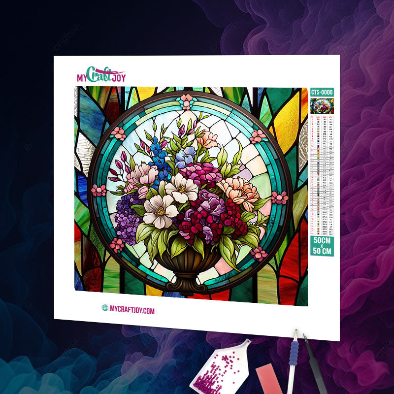 Stained Glass - DIY Diamond Painting Kit