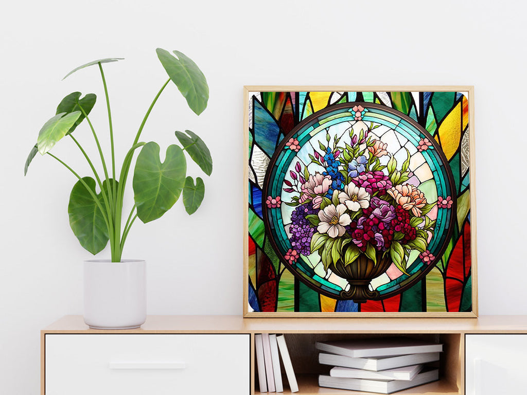 Stained Glass - DIY Diamond Painting Kit