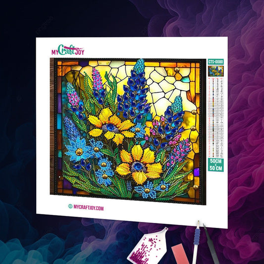 Stained Glass - DIY Diamond Painting Kit