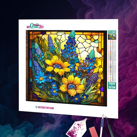 Stained Glass - DIY Diamond Painting Kit