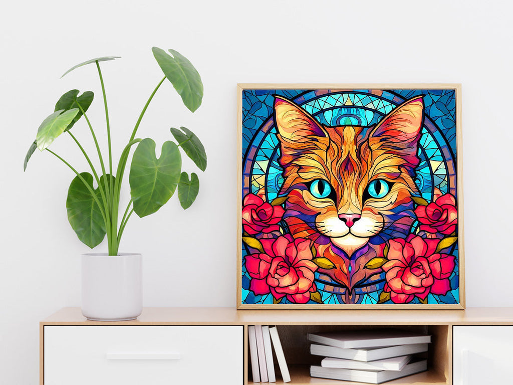 Stained Glass - DIY Diamond Painting Kit