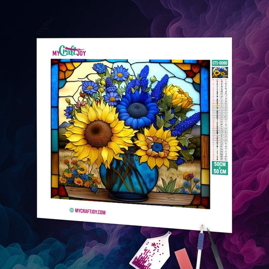 Stained Glass - DIY Diamond Painting Kit