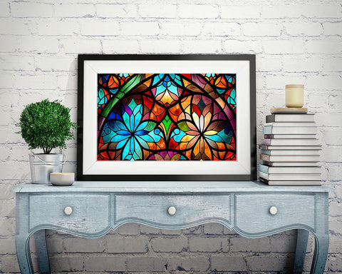 Stained Glass - DIY Diamond Painting Kit