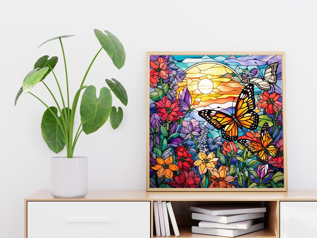 Stained Glass - DIY Diamond Painting Kit