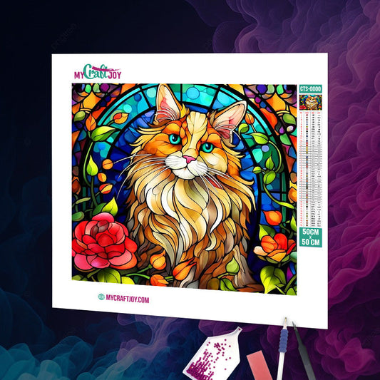 Stained Glass - DIY Diamond Painting Kit