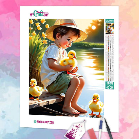 Blossom Buddies - DIY Diamond Painting Kit