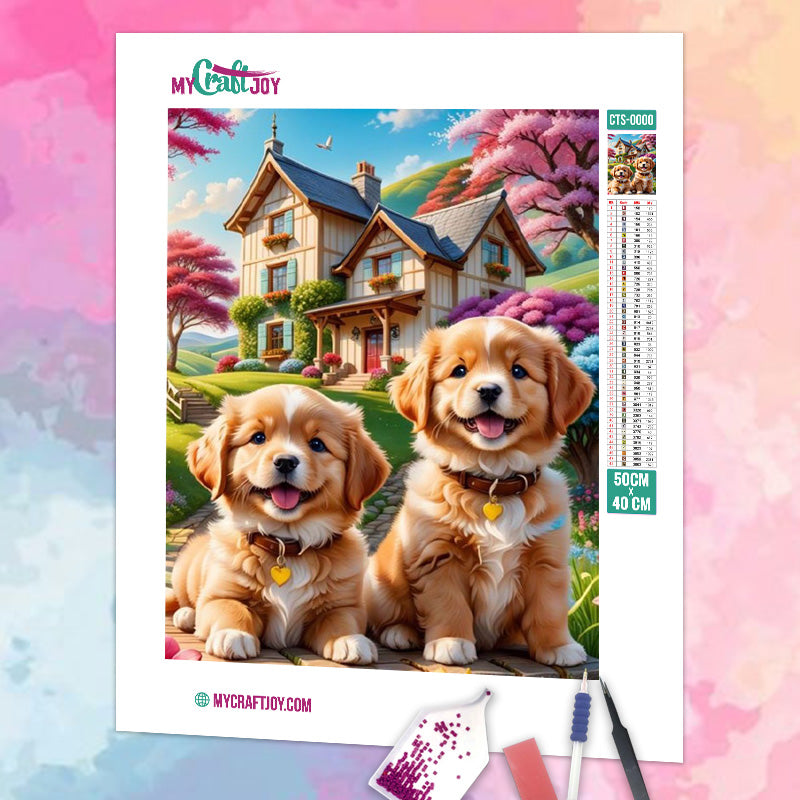 Blossom Buddies - DIY Diamond Painting Kit