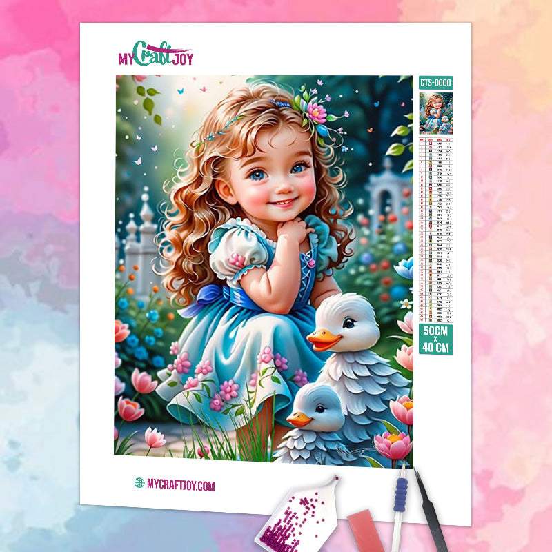 Blossom Buddies - DIY Diamond Painting Kit