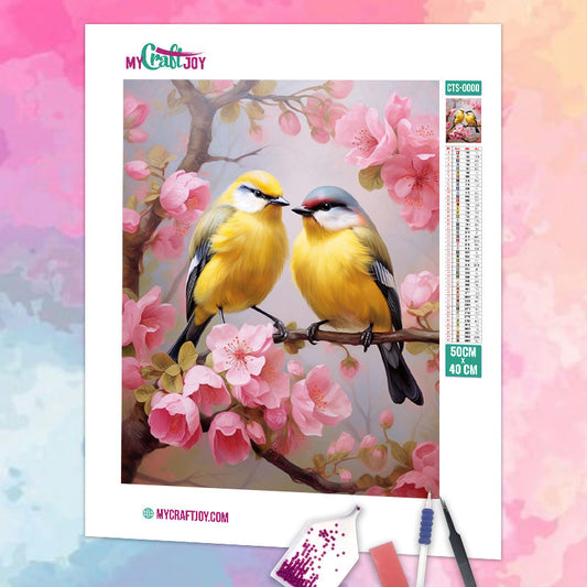 Blossom Buddies - DIY Diamond Painting Kit