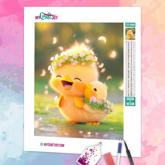 Blossom Buddies - DIY Diamond Painting Kit