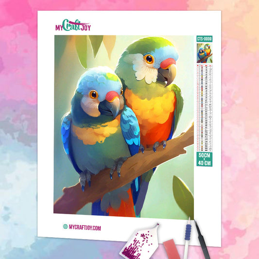 Blossom Buddies - DIY Diamond Painting Kit