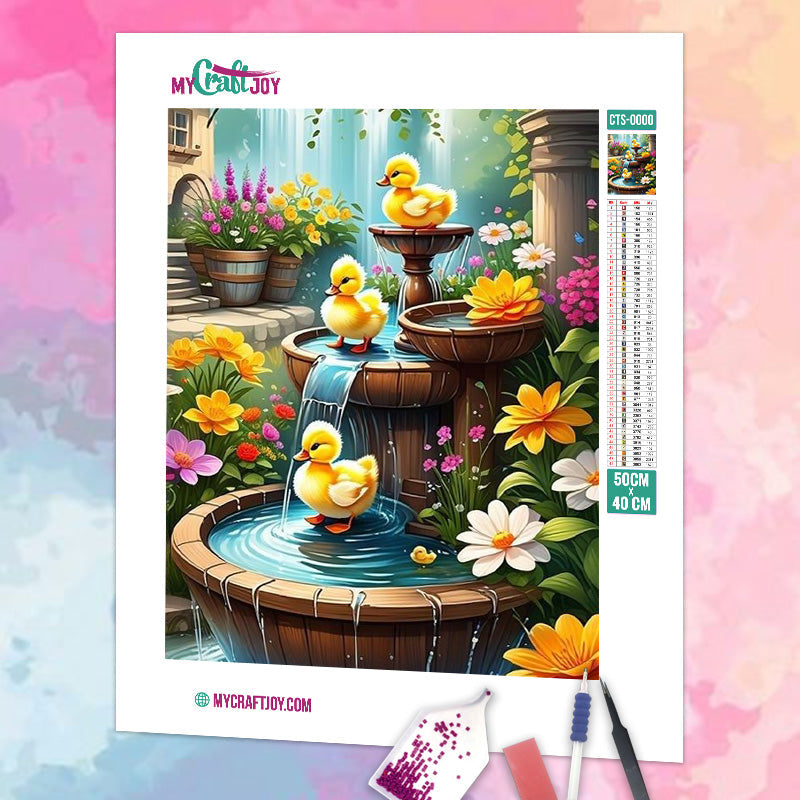 Blossom Buddies - DIY Diamond Painting Kit