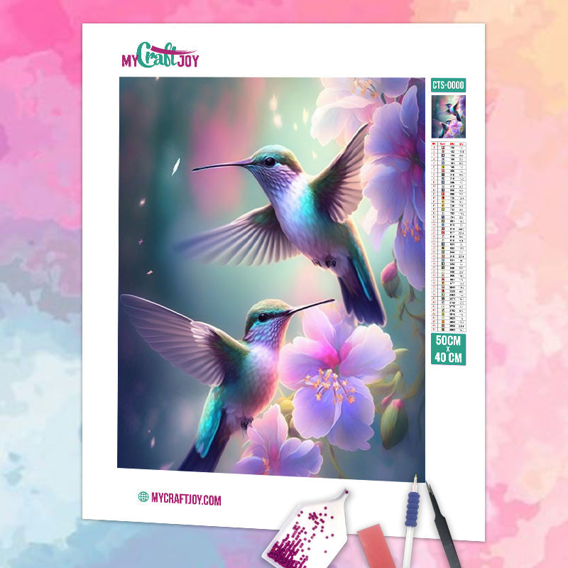 Blossom Buddies - DIY Diamond Painting Kit