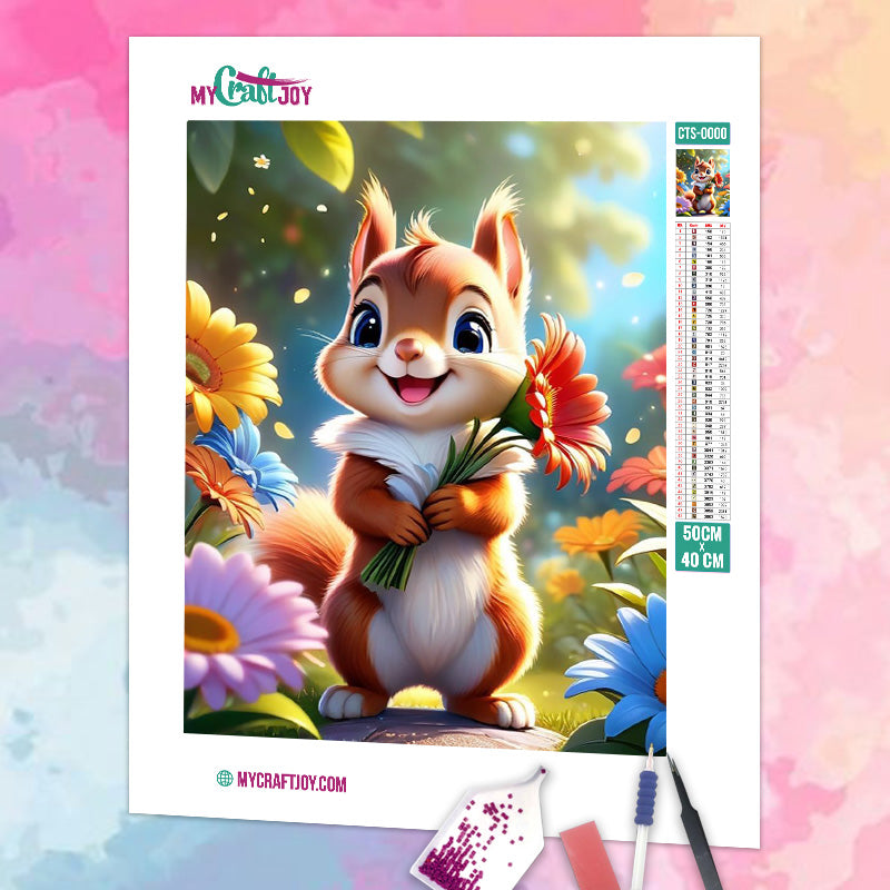 Blossom Buddies - DIY Diamond Painting Kit