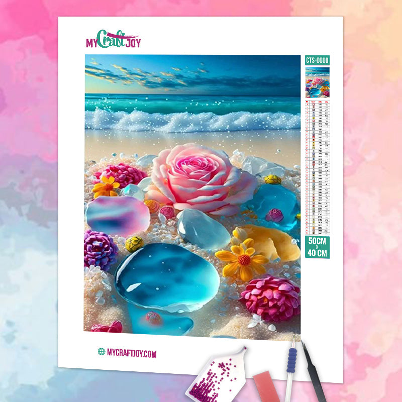 Shimmering Shores - DIY Diamond Painting Kit