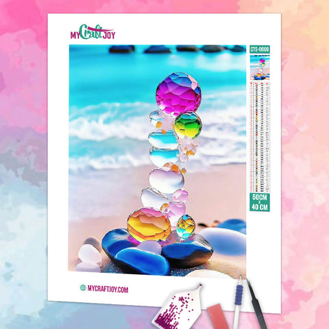 Shimmering Shores - DIY Diamond Painting Kit