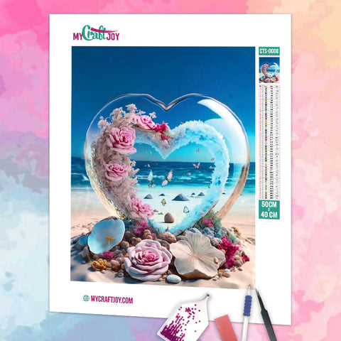 Shimmering Shores - DIY Diamond Painting Kit