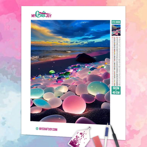 Shimmering Shores - DIY Diamond Painting Kit