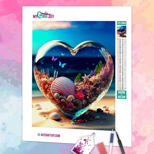 Shimmering Shores - DIY Diamond Painting Kit