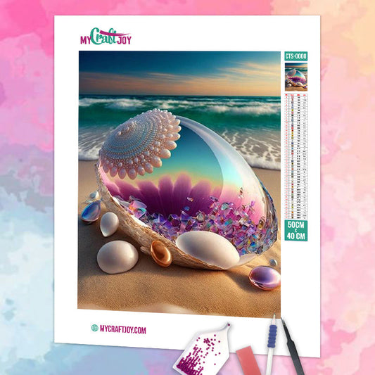 Shimmering Shores - DIY Diamond Painting Kit