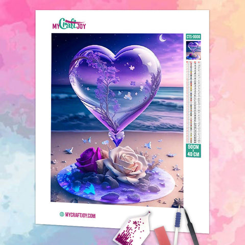 Shimmering Shores - DIY Diamond Painting Kit