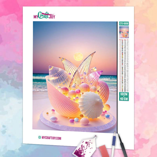 Shimmering Shores - DIY Diamond Painting Kit