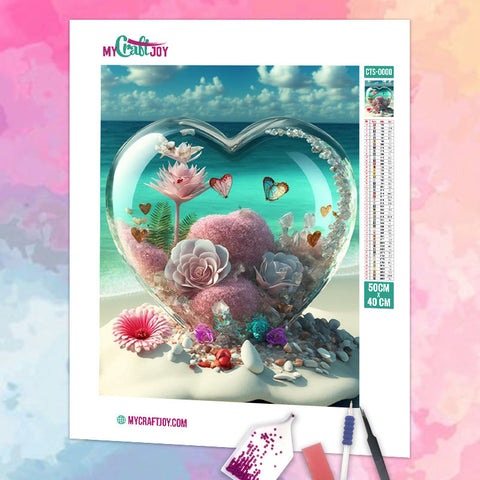 Shimmering Shores - DIY Diamond Painting Kit