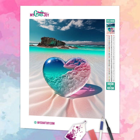 Shimmering Shores - DIY Diamond Painting Kit