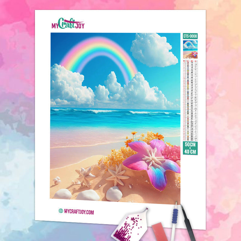 Shimmering Shores - DIY Diamond Painting Kit