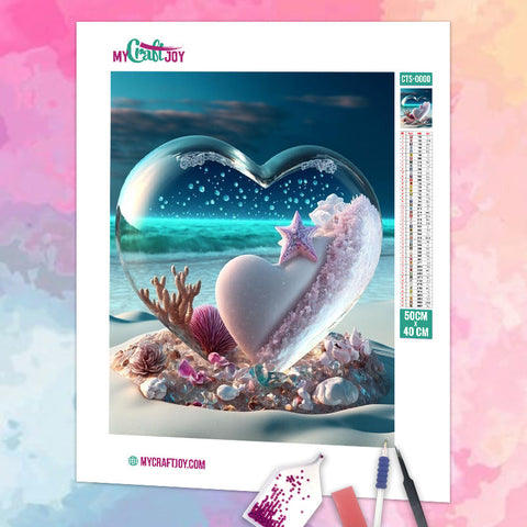 Shimmering Shores - DIY Diamond Painting Kit