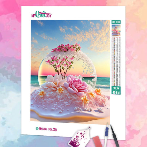 Shimmering Shores - DIY Diamond Painting Kit