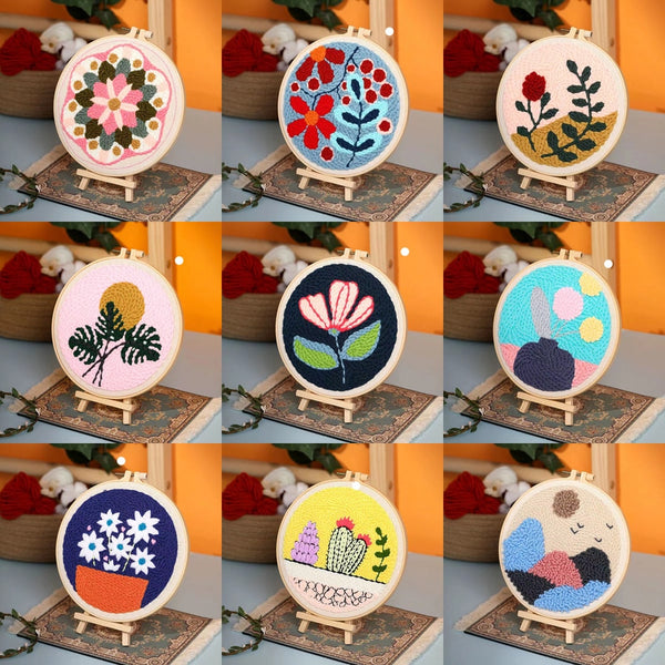 Flowers - Punch Needle Kit