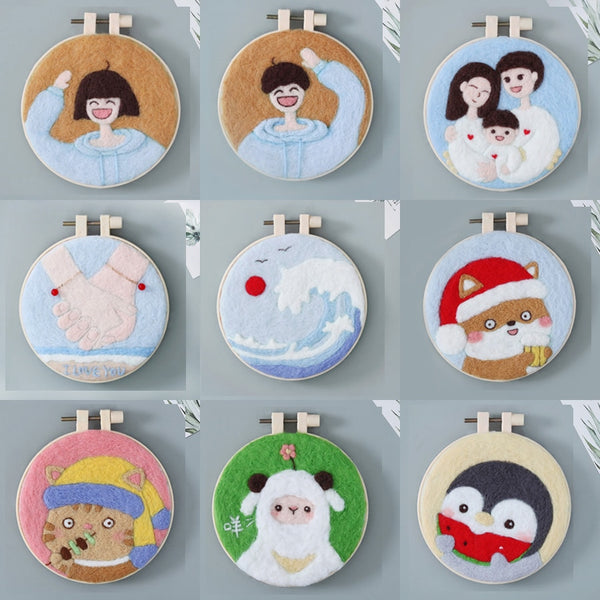 Wave - DIY Felt Painting Kit