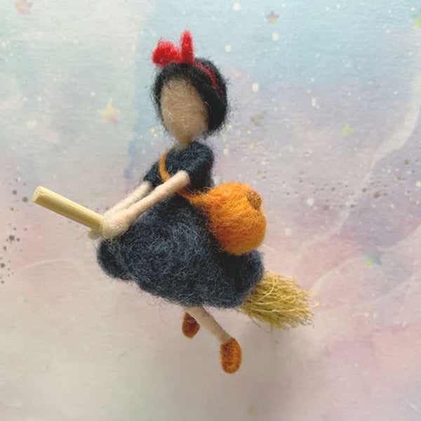 Yellow Fairy - DIY Felt Painting Kit
