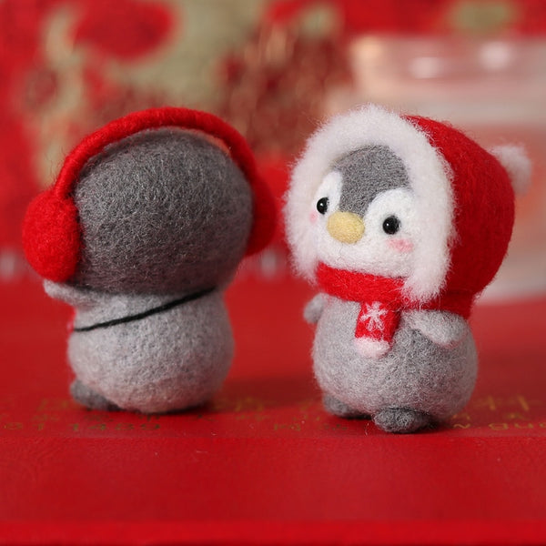 Cool Penguin - DIY Felt Painting Kit