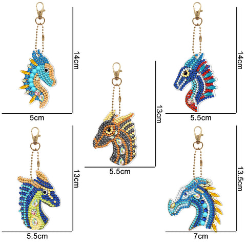 Serpent Keychain (5 pack) - Diamond Painting Accessories